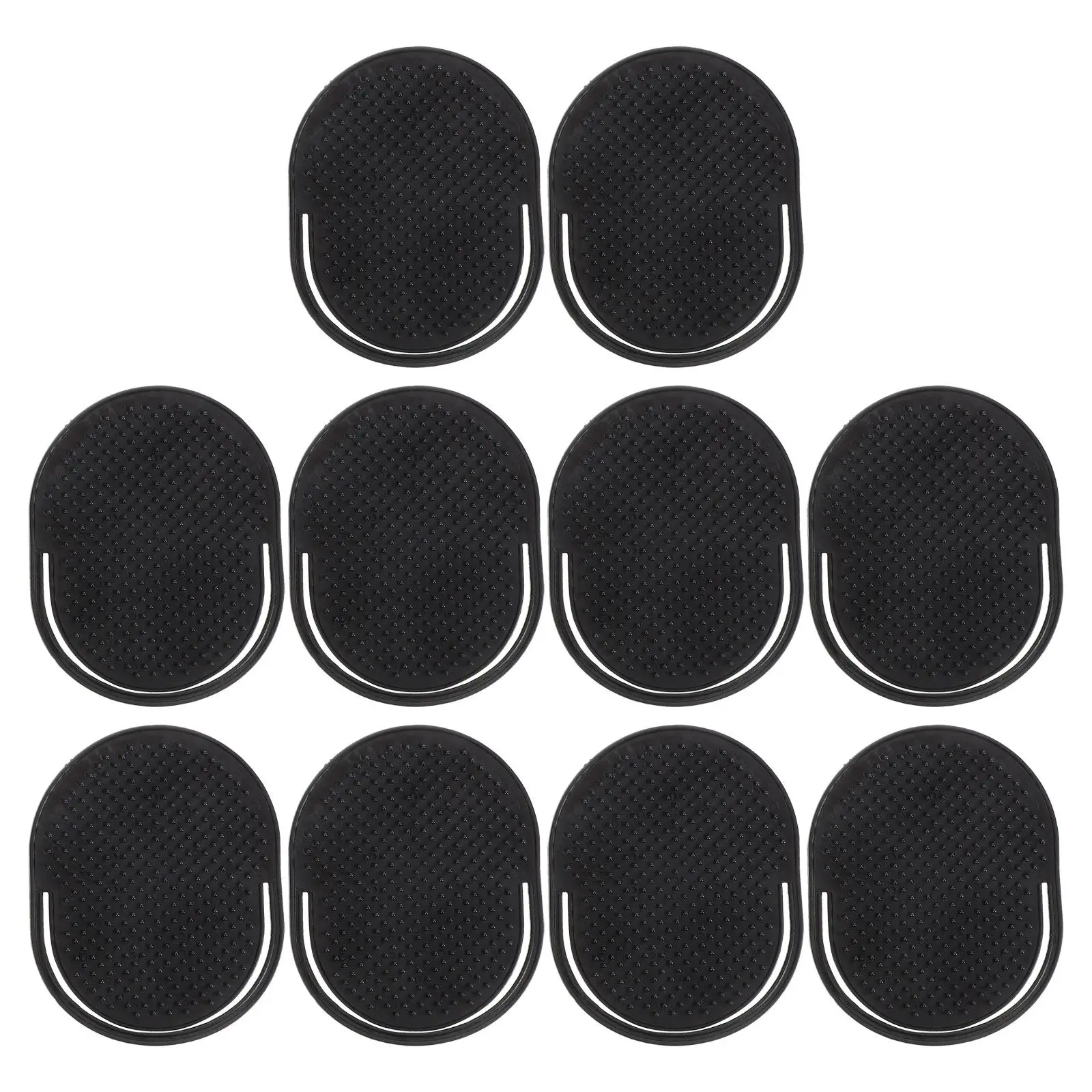 10Pcs Palm Comb Hair Wash Brush Shampoo Scalp Massager Oval Shape Hair Washing Scrubbing Brush Shower Home Use