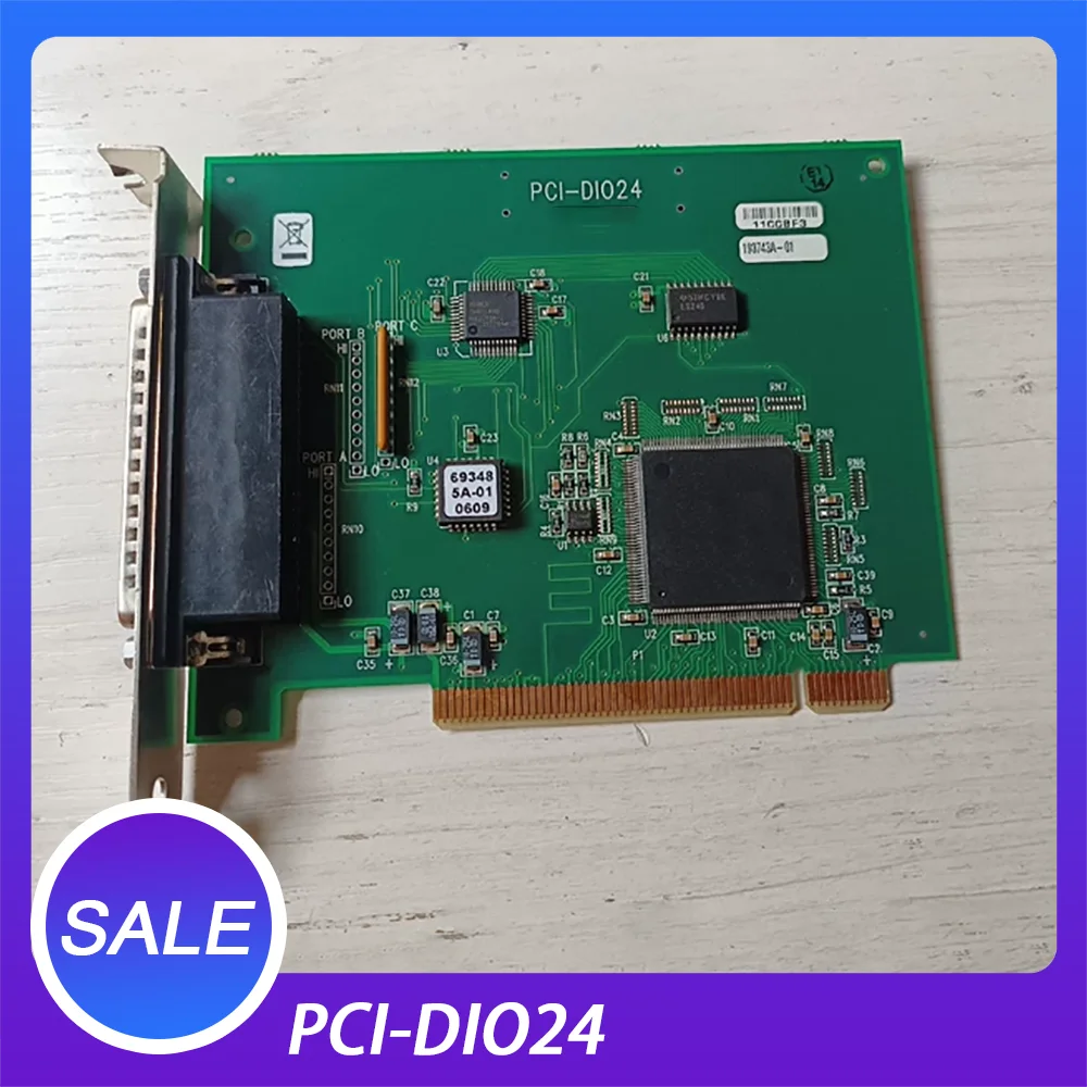 General-purpose multi-functional data acquisition card PCI-DIO24
