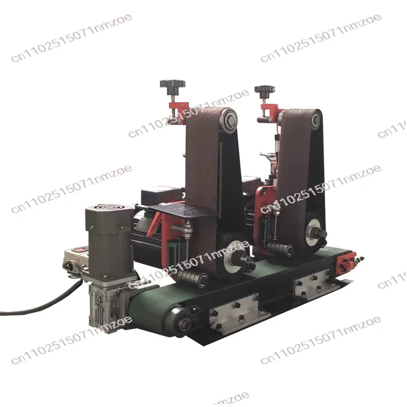 

Small Automatic Deburring Rust Removal Polishing Machine, Multi-Function Sanding Belt Machine for Metal & Wood
