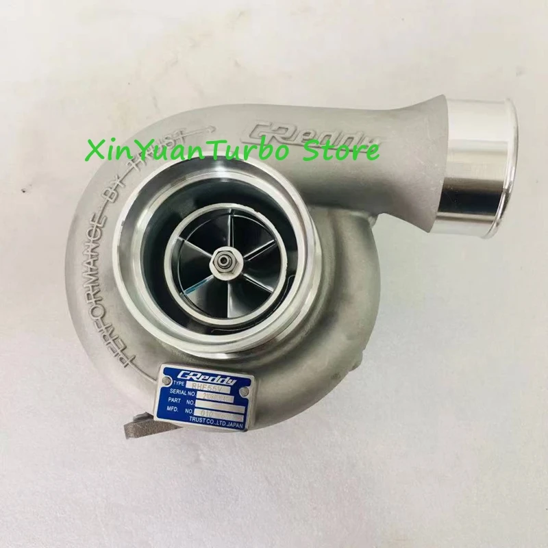 F55V Racing Turbo F55 RHF55V for Billet Wheel Performance Turbocharger 7+7 Blades Greedy Compress Upgrade Turbo 4JJ1 2KD Engine