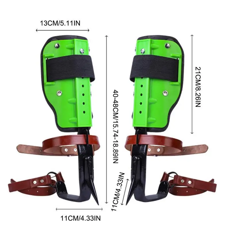 Tree Climbing Spike Adjustable Anti-Slip Safety Wear Multifunctional Outdoor Gear For Climbers Hunting Observation Picking Fruit