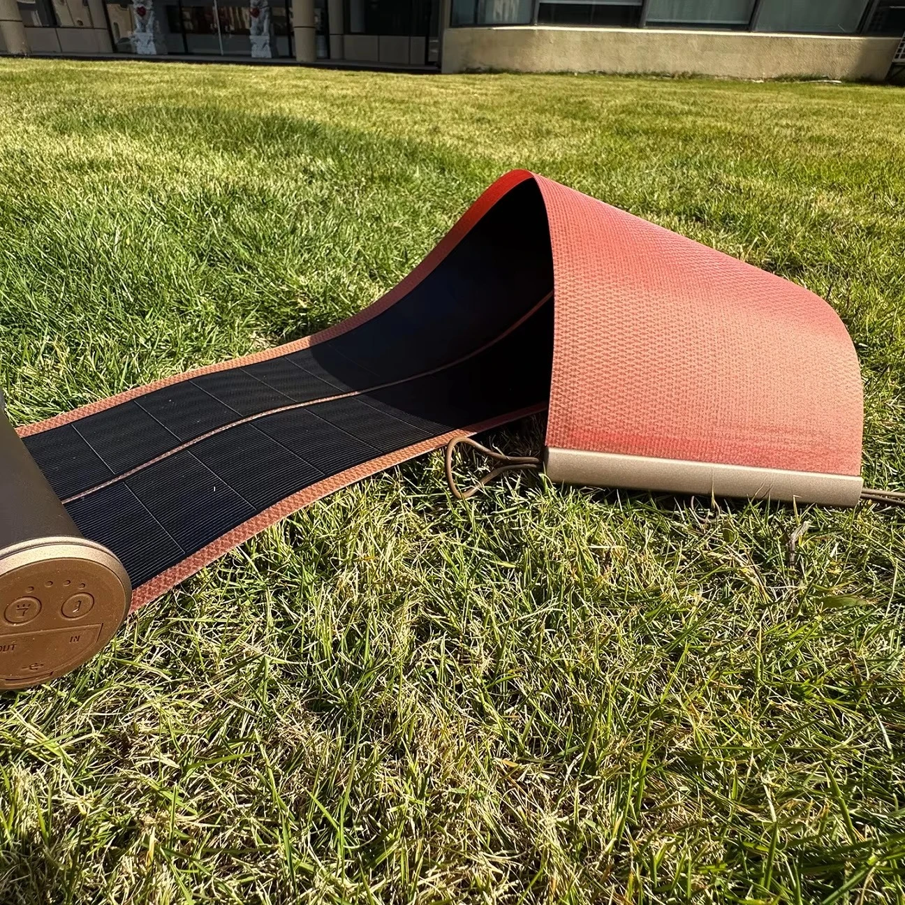 Hiking Solar Solution 13W - Canyon Red | Emergency Charger Without Power Output | Global Adventure Equipment