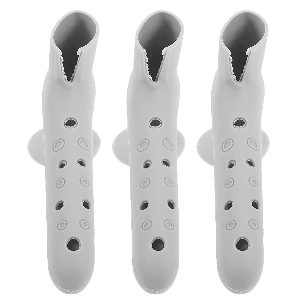

3pcs Door Handle Gloves Silica Gel Covers for Square Rods Easy Installation Suction Cup Protection Comfortable Grip
