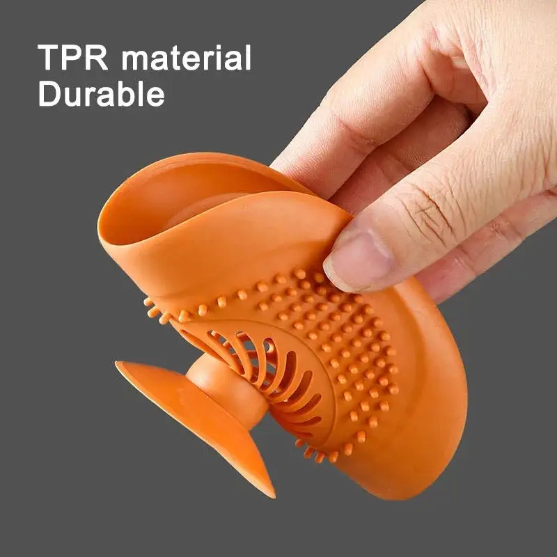 Silicone Kitchen Sink Plug Shower Filter Drain Cover Stopper Sink Strainer Drainer Floor Drain Hair Catcher Bathroom Accessorie view 5
