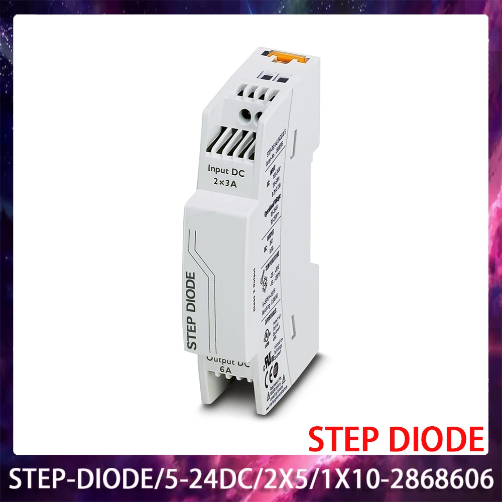 2868606 STEP-DIODE/5-24DC/2X5/1X10-2868606 STEP DIODE Diodes Redundancy Module Works Perfectly Fast Ship High Quality