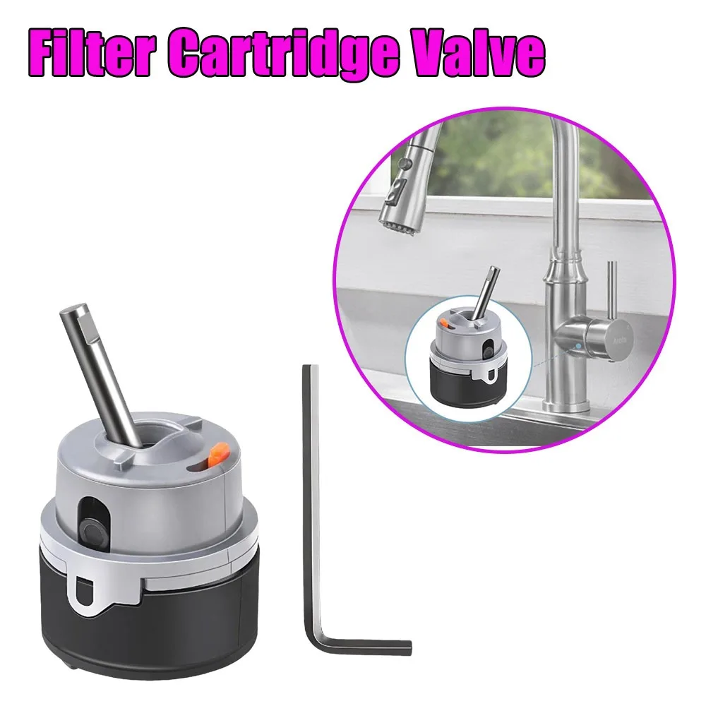 

Replacement Filter Cartridge Valve Included WrenchDST Single Handle Kitchen Toilet Faucet Easy Install Universal Plumbing Repair