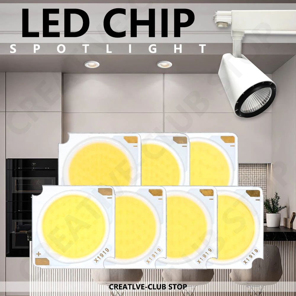 10PCS 12W 15W 18W 20W 24W 30W 36W Bridgelux LED Chip Cold White 6000K Diode Array Matrix For DIY Spotlight Downlight Floodlight