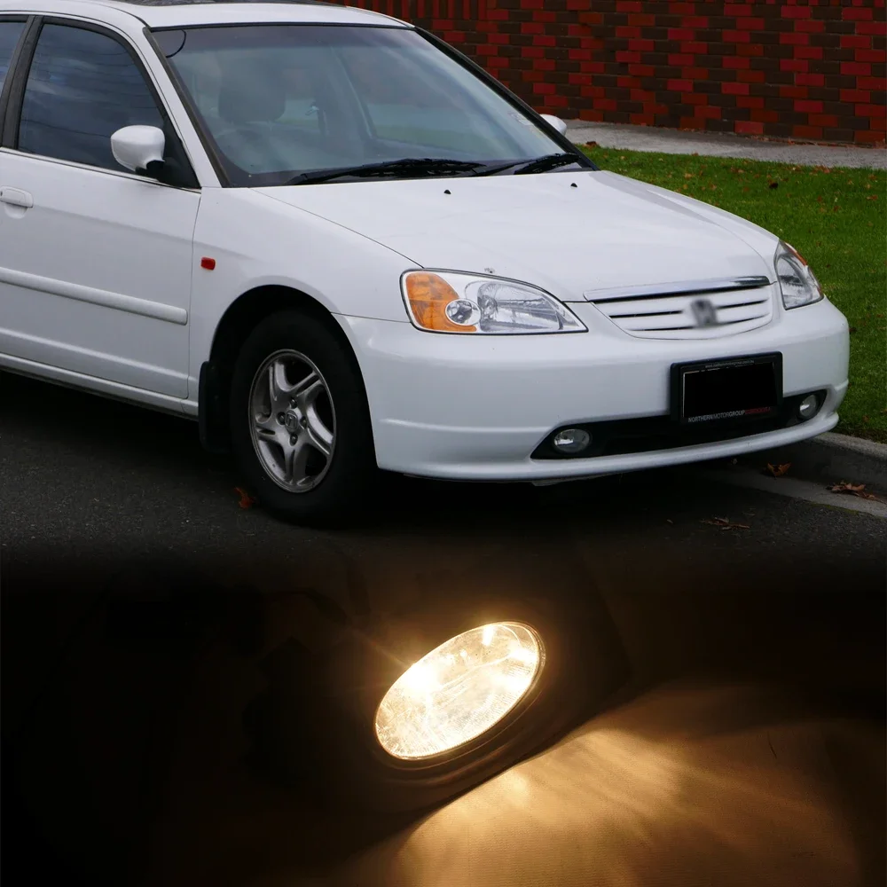 

Комплект обновления противотуманной фары переднего бампера для HONDA CIVIC 2001-2002, версия, дополнительный переключатель противотуманных фар + проводка