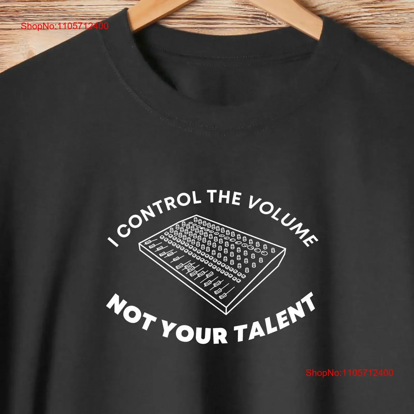 I Control the Volume Not Your Talent Funny Sound Engineer T Shirt Guy Audio vintage Washed Stylish Soft Comfortable Stretched