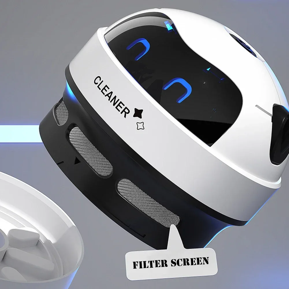 Smart Robot aspirapolvere Protable USB Charging Desktop Cleaner spazzatrice da tavolo con spazzola pulita per aspirapolvere antipolvere da scrivania per l'home Office