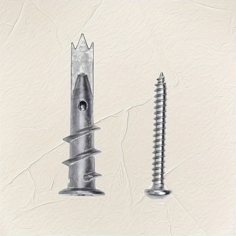 25 Satz diamantbeschichtete Platinenankern, spiralförmige Expansionsschrauben, robuste Metallwandankern, Spiralexpansionsrohrschraube, eingebettet – Detail 2