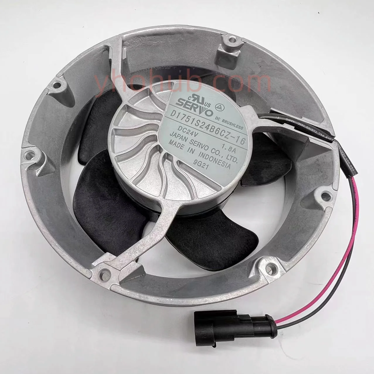 Servo D1751S24B6CZ-16 Server Cooling Fan DC 24V 1.8A 120X120X25mm