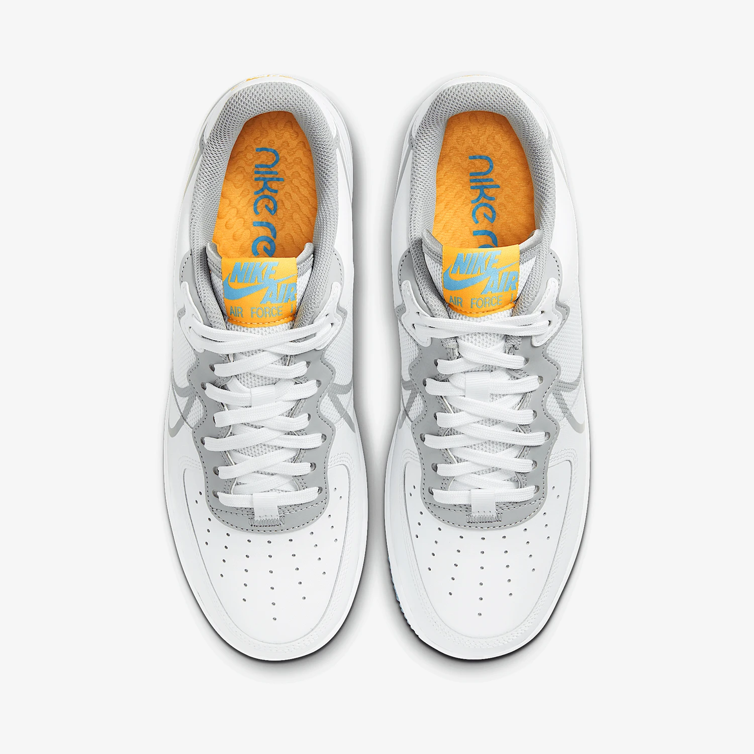 حذاء رياضي كاجوال للرجال من Nike AIR FORCE 1 REACT Air Force 1 CT1020-100