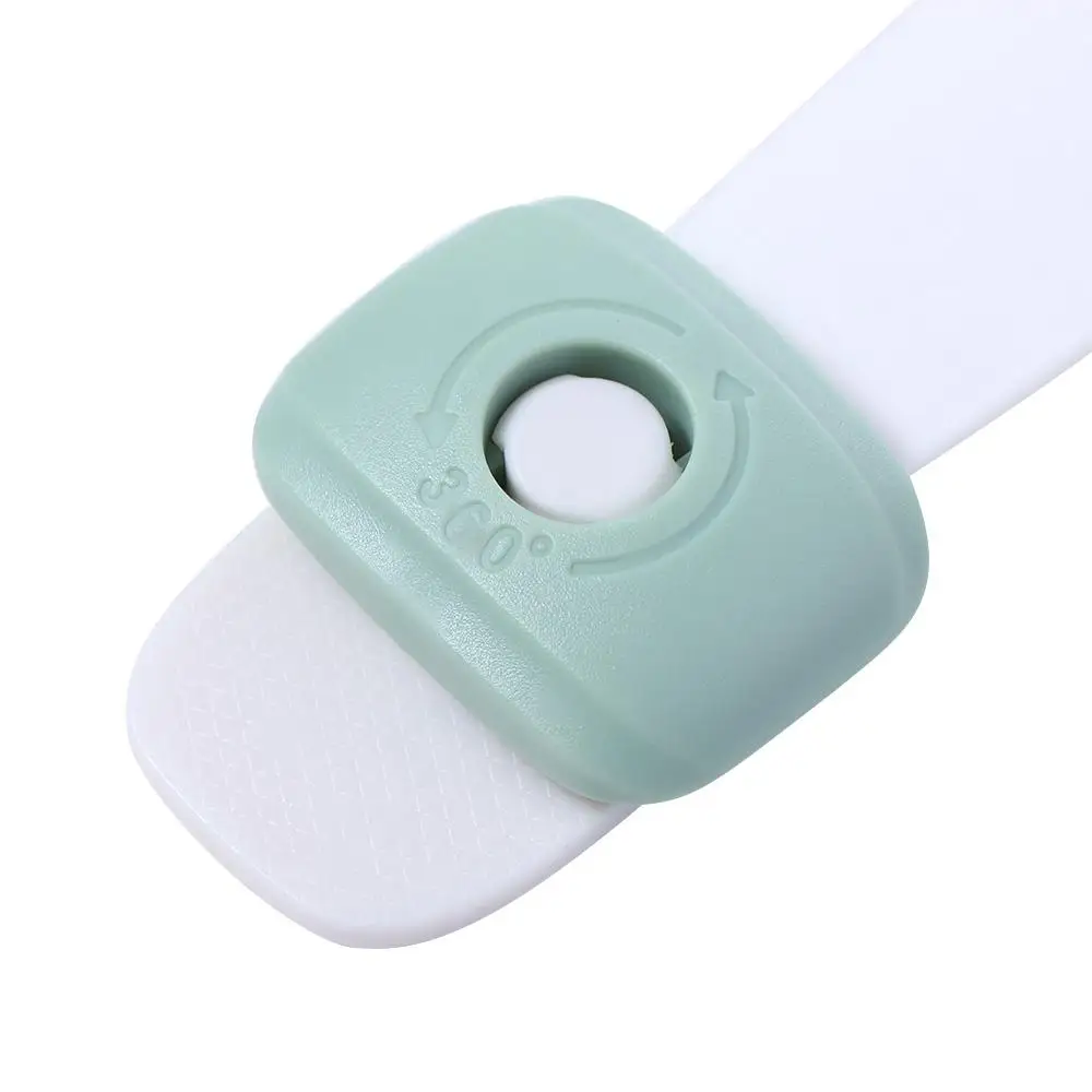 ABS Children Wardrobe Door Closet Fridge Cabinet Lock Child Safety Lock Protection Baby Anti-Clip Hand