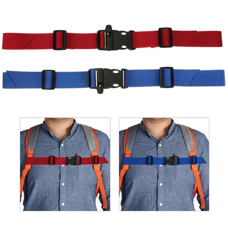 Children's Schoolbag Anti-skid Belt Chest Buckle Belt Backpack Buckle Fixed Buckle Student Backpack Anti-drop Shoulder Strap