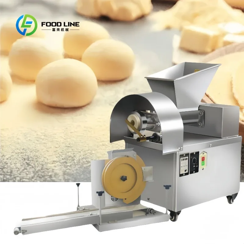 

Customized Bakery Dough Divider & Pizza Dough Divider/Rounder with Automatic Motor Food Grade Stainless Steel