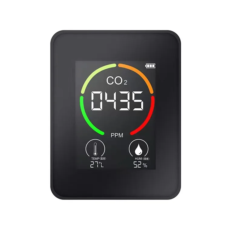 

AK5 Spot CO2 detector Portable CO2 air quality detector Temperature and humidity three-in-one