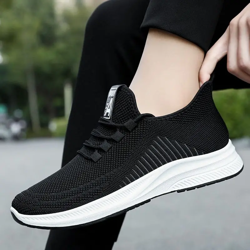 Men's Summer Height Increasing Running Shoes 6cm 8cm 10cm Breathable Fashion Sports Sneakers