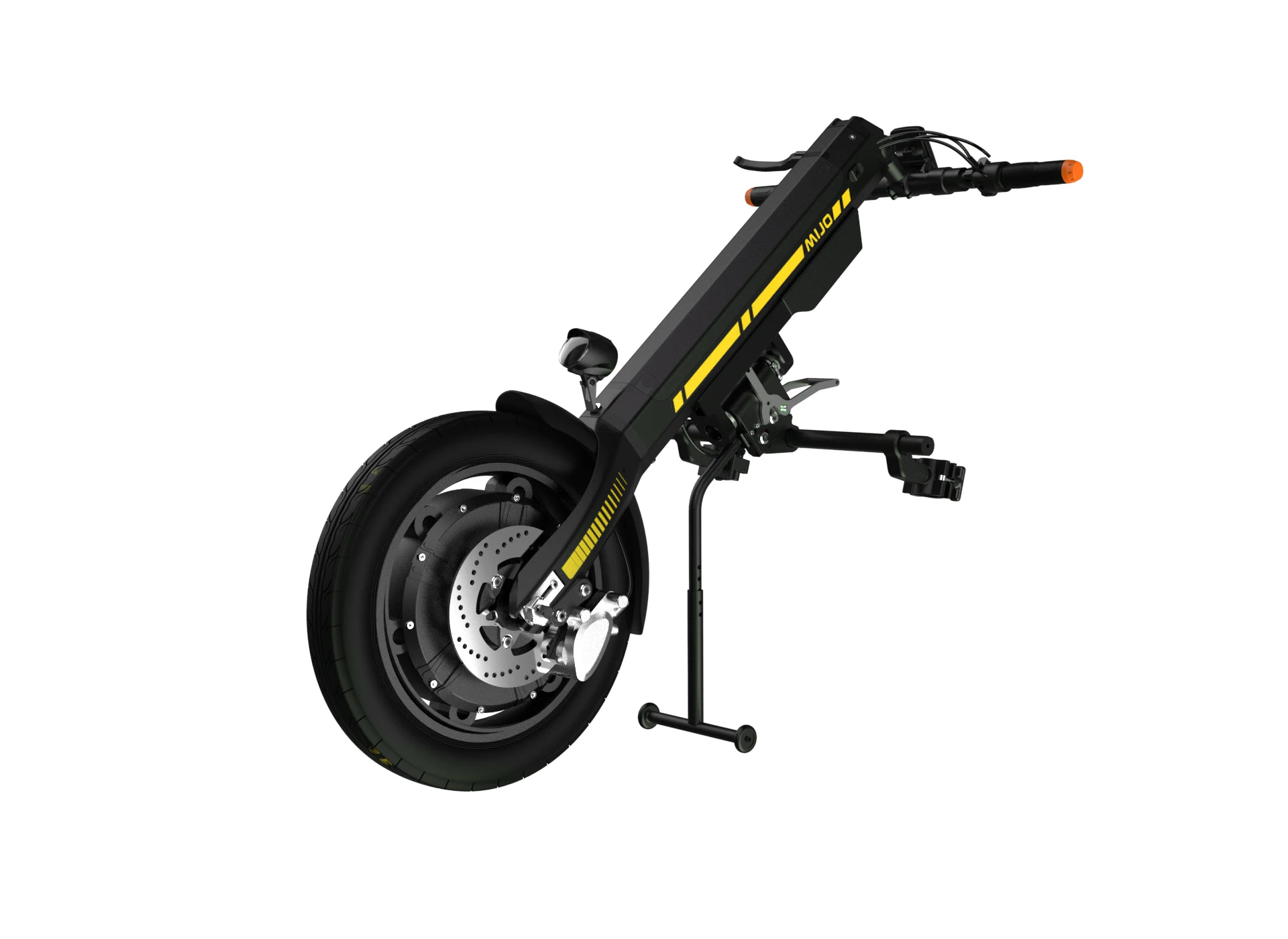 Coofull Traction and Attachment Devices Electric Wheelchair Handbike Power Handcycle Wheelchair Attachment Handicap Device