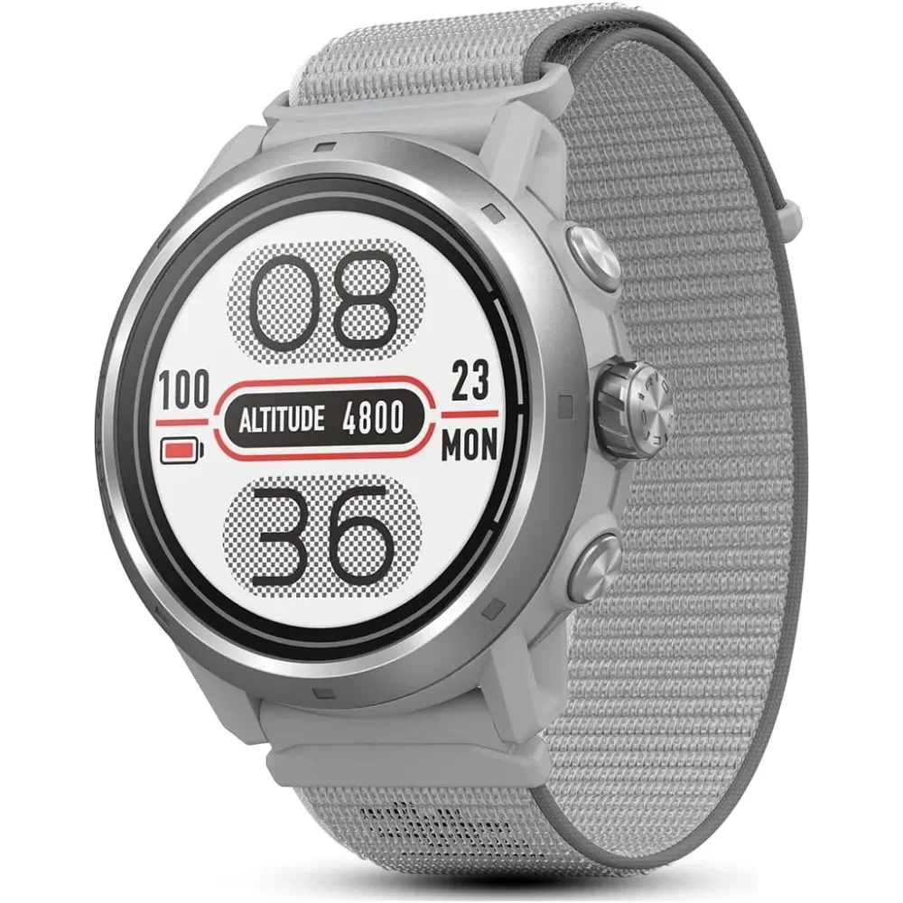 

APEX 2 Pro Outdoor GPS Watch, 1.3" Sapphire Titanium, 24-Day Battery Life, Dual-Freq GPS, On-Wrist Navigation, Offline Maps