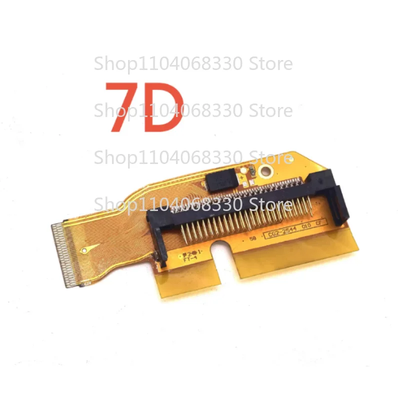 CCC  Repair Parts For Canon EOS 7D CF Memory Mount Slot Card Reader Board for FPC Pin Assy CG2-2544-000