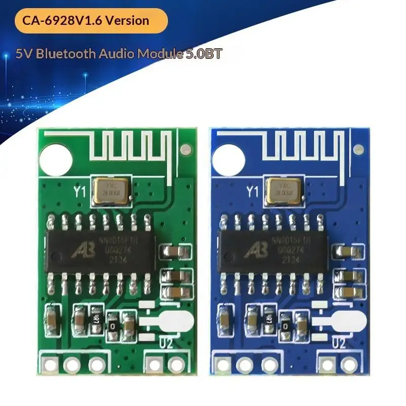 1/5Pcs 3.3-8V Wireless Music Player Speaker Receiver Modified Amplifier Board CA-6928 Mono Bluetooth 5.0 Audio Module