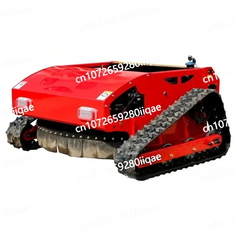 All-terrain Four-stroke Mower Remote Control Lawn Mower Crawler Orchard Lawn Mower  Mowing