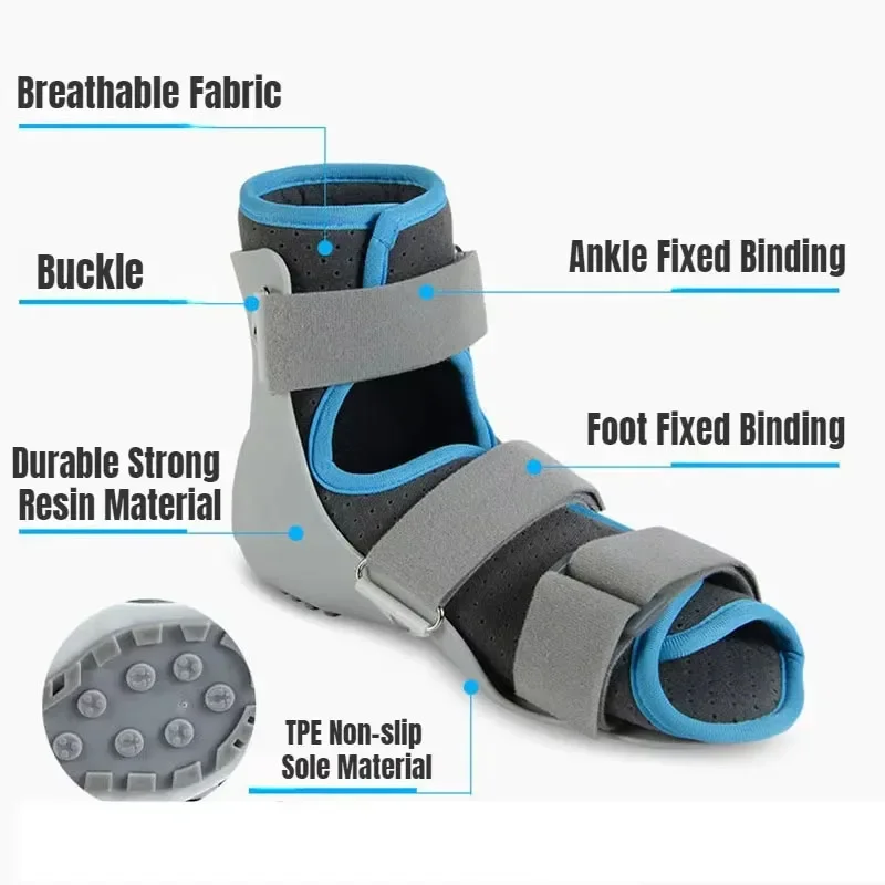 1Pc Foot Ankle Brace, Ankle Wrap Stabilizer, Ankle Corrector, Ankle Support Splint Foot Position‑Fixing Protective Bracket