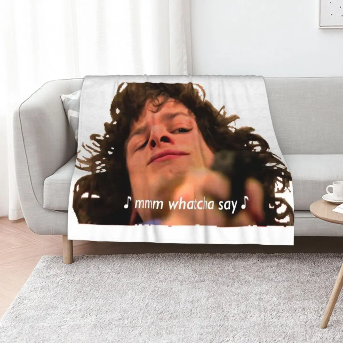 Dear Sister - Andy Samberg Throw Blanket funny gift Camping Winter beds Summer Beddings Hairy Plush Blankets