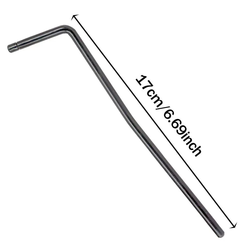 Electric Guitar Accessories Tremolo Arm 5.2mm Iron Wear Resistant Whammy Bar Direct Insertion Lever for Tremolo Guitar Players