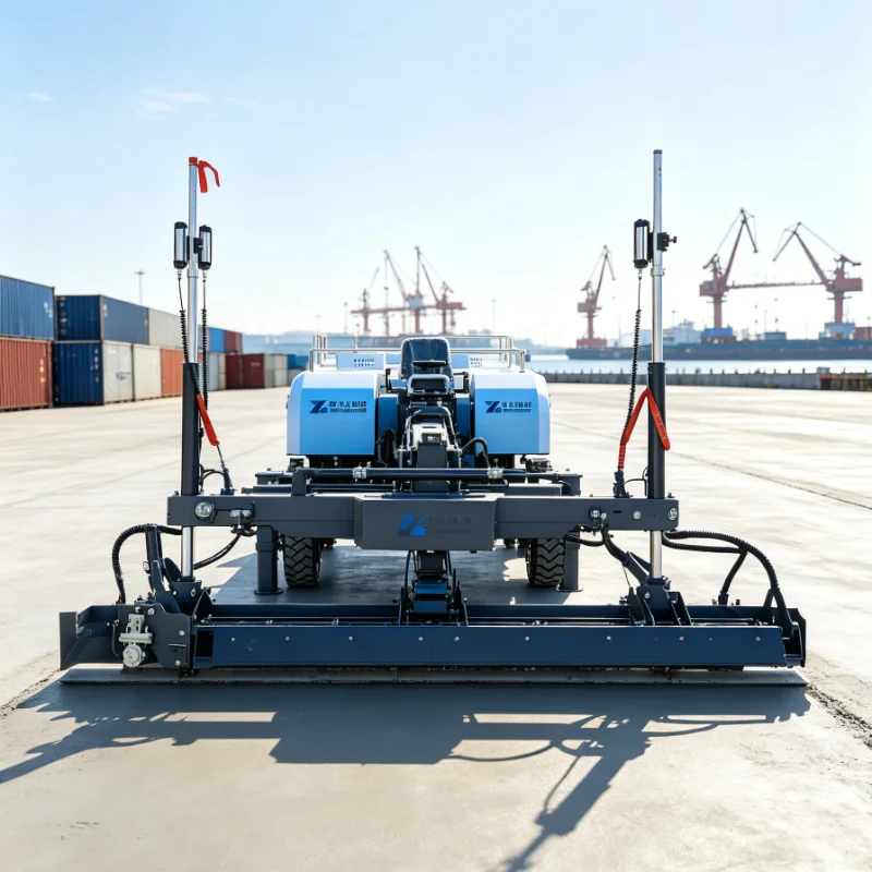 Customized Laser Screed Machine Vibratory Screed Hydraulic System Floor Leveling Equipment for Commercial Warehouse Flooring