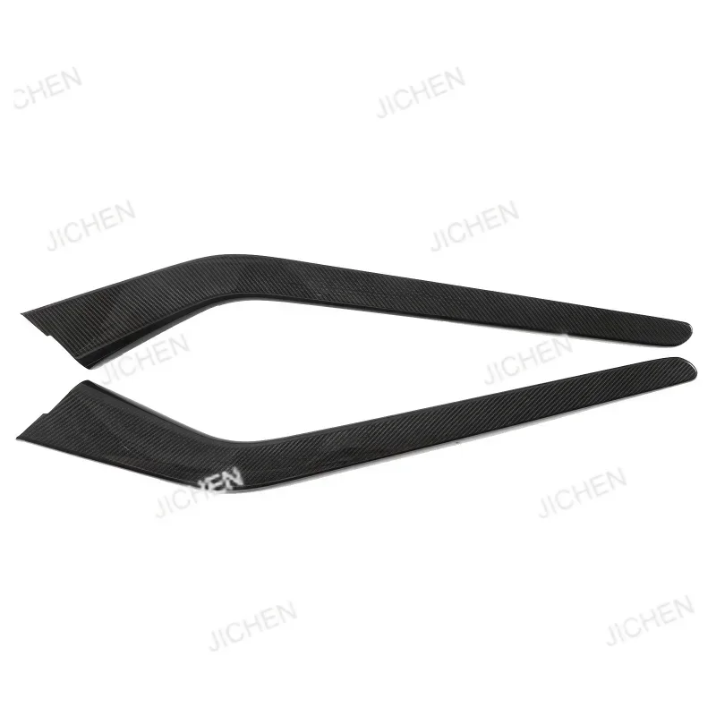 

Real Dry Carbon Fiber Central Center Console Side Trim Strips Cover Sticker 2017 2018 2019-2022 Accessories