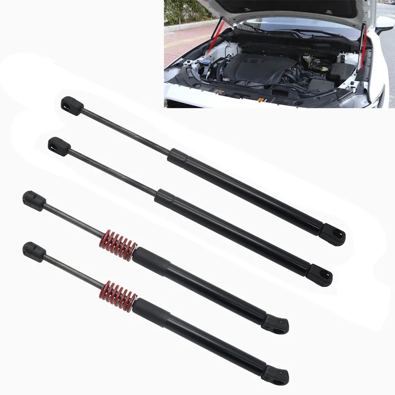 2pcs Front Rear Trunk Tailgate Lift Struts For Tesla Model 3 Boot Gas Spring Shock Support Hydraulic Rod