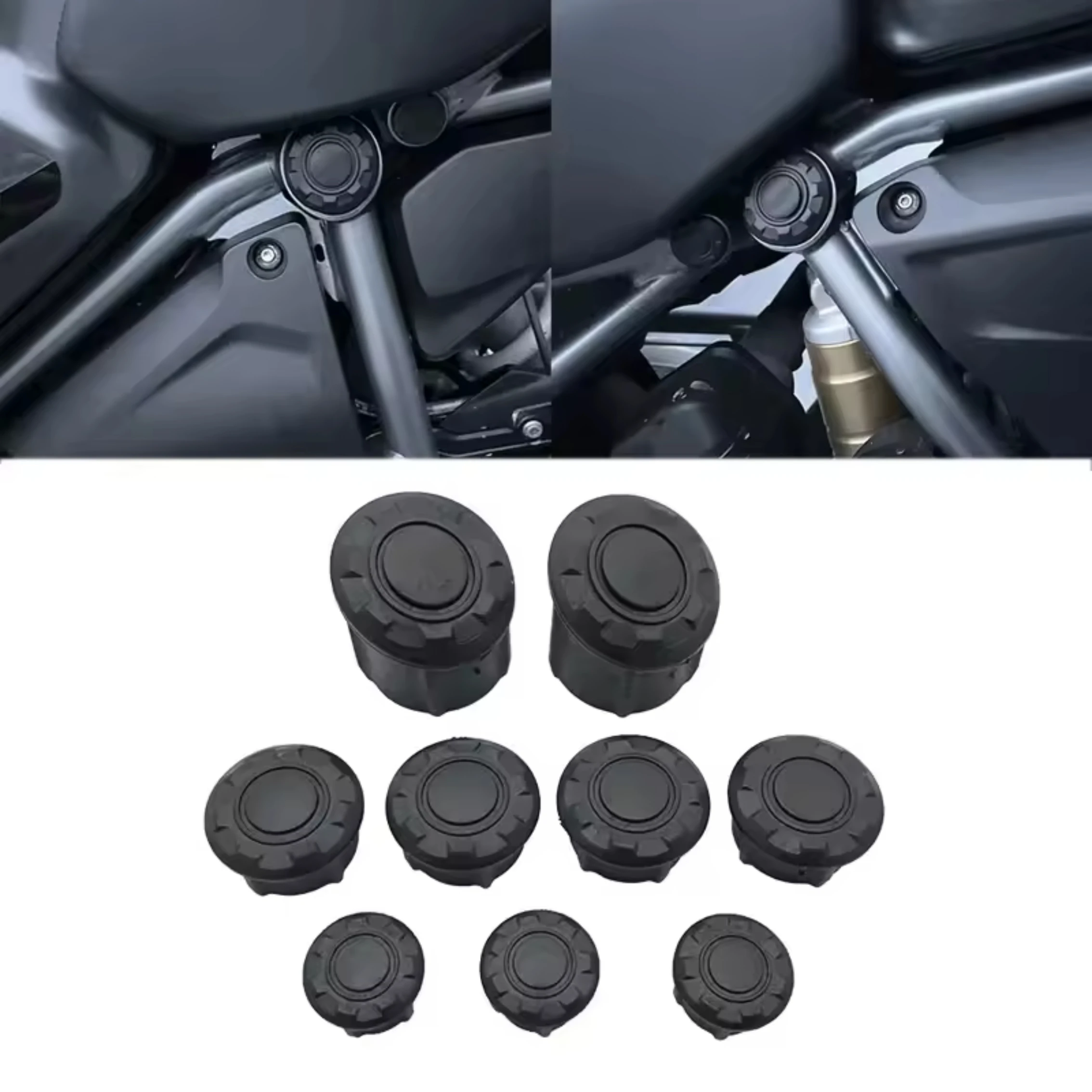 

Motorcycle Frame Hole Caps Cover Plug For BMW R1200GS R 1200 GS LC Adventure ADV R1250GS R 1250 GS Adventure 2014-2023 2021 2022