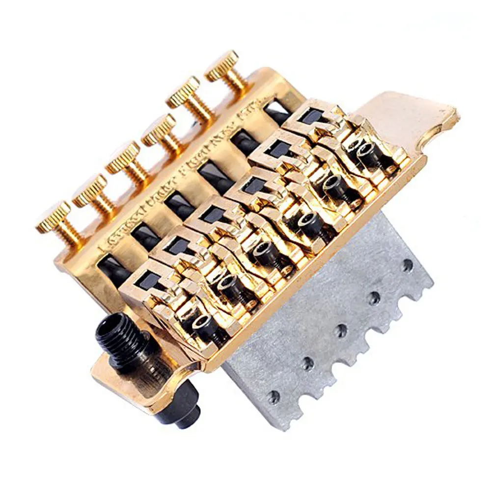 Ponte Tremolo peças sistema, guitarra ouro, 1 pacote