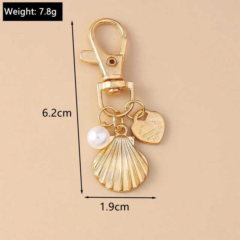 Aihua Schöne Y2K Sommer Strand Ozean Goldfisch Tintenfisch Wal Delphin Schlüsselbund Für Frauen Schlüssel Ringe Handtasche Anhänger Souvenir Geschenke – Detail 18