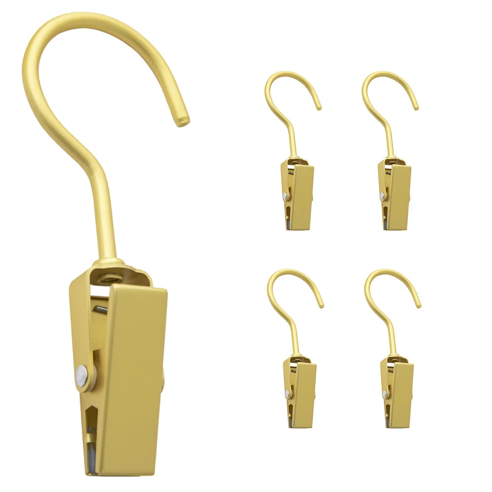 5 قطعة خطاف مشبك متعدد الأغراض مقاطع شماعات الغسيل ل منشفة قبعة جورب تجفيف معلقة المنزل المطبخ الحمام خزانة السفر الأحذية #6