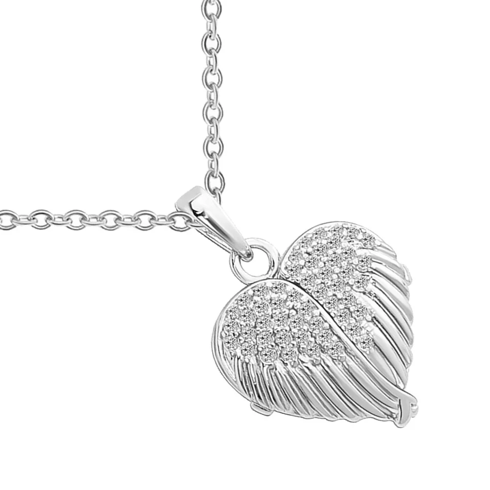 

1Pcs Heart Shaped Necklace Creative Copper Pendant Photo Frame Jewelry Clavicle Chain Women Fashion Accessory Women Necklace