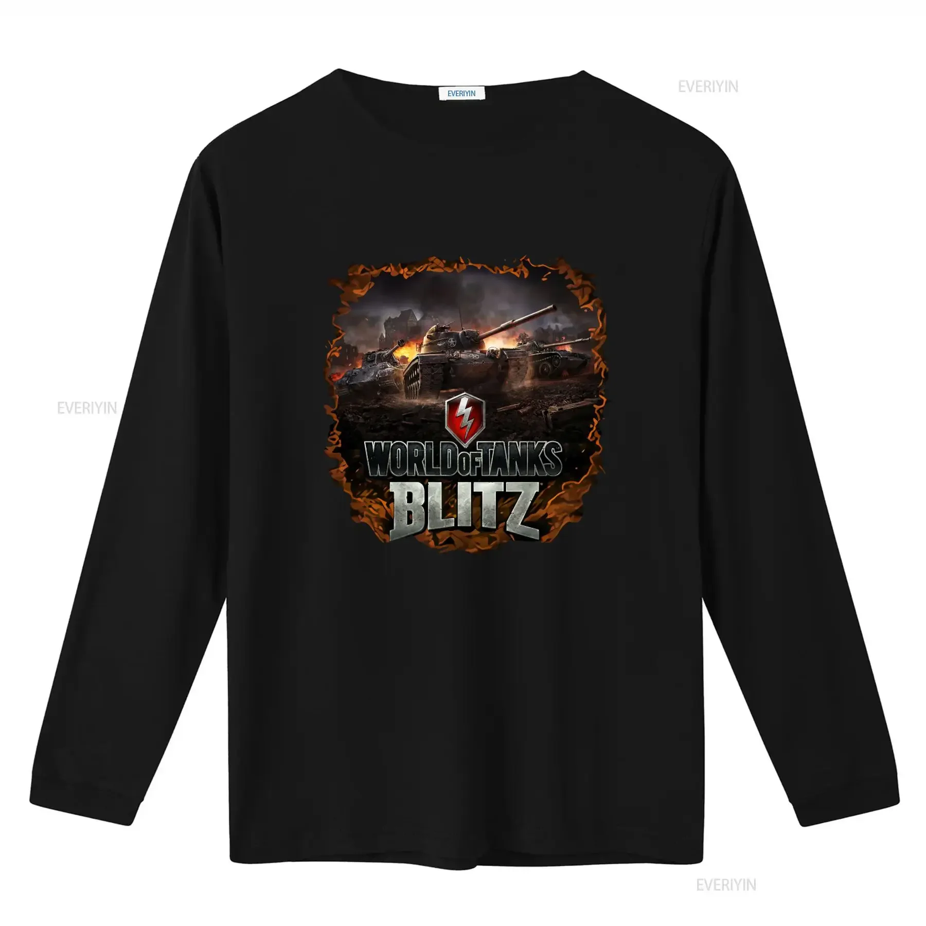 World Of Tanks Blitz Tank Game Armored T Shirt For  vintage Washed Stylish streetwear graphic Casual Soft designer clothes