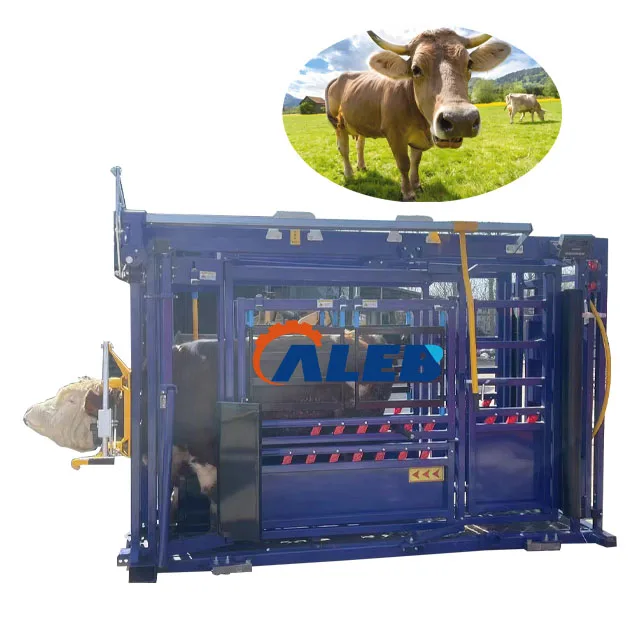 High Efficiency Cattle Farm Livestock Breeding Machinery and Equipment Squeeze Machine