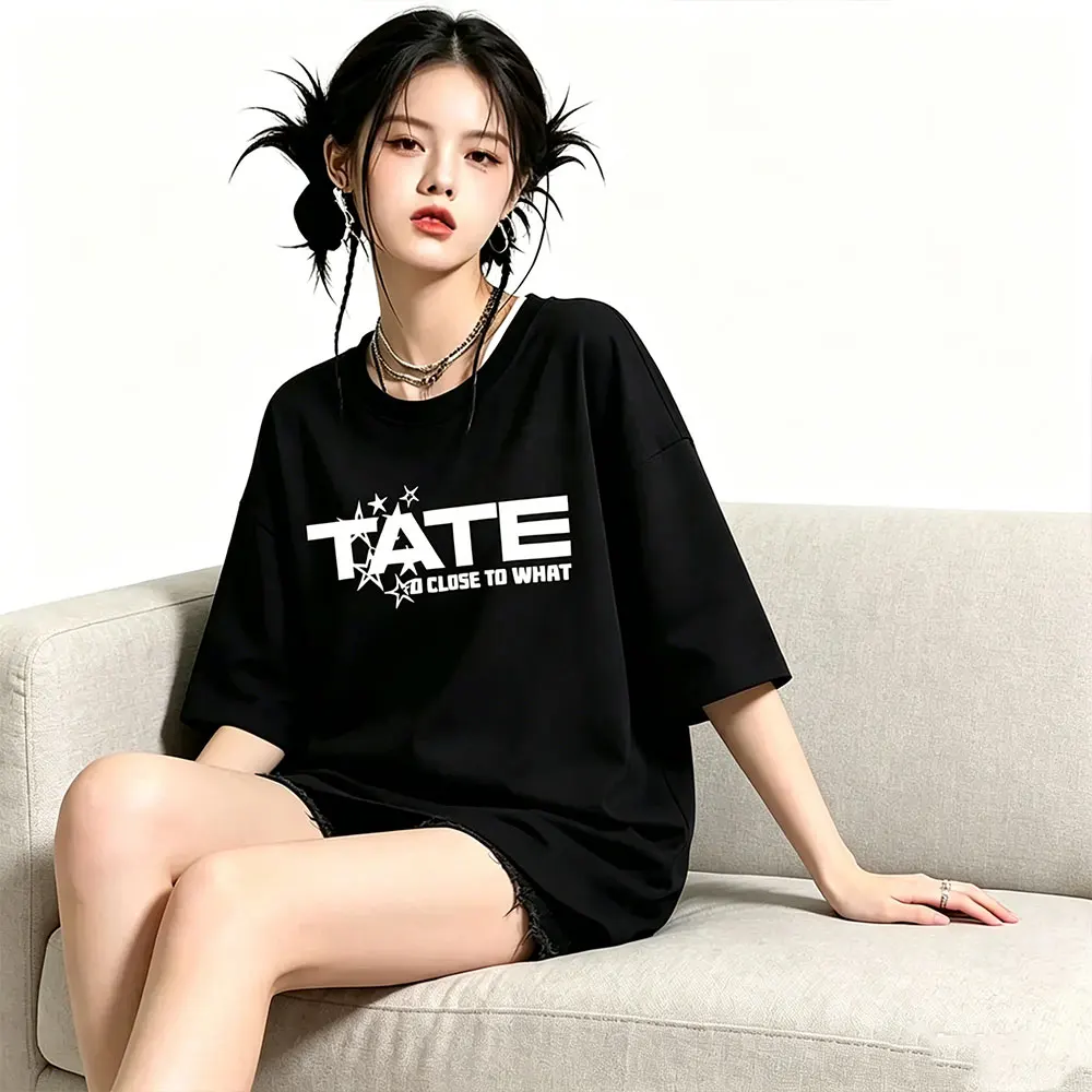 

Tate Mcrae So Close To What Miss Possessive T-shirt Men Women Fashion Pop Music T-shirts Male Loose High Quality Cotton T Shirts