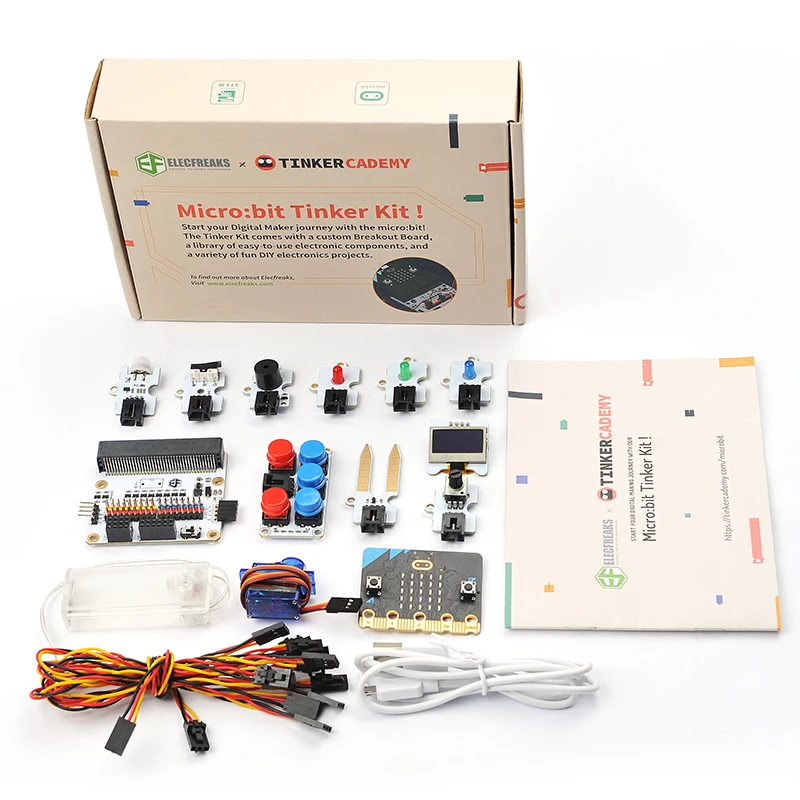 EnfoTech Motherboard Programming Robot STEM Education Sensor Kit