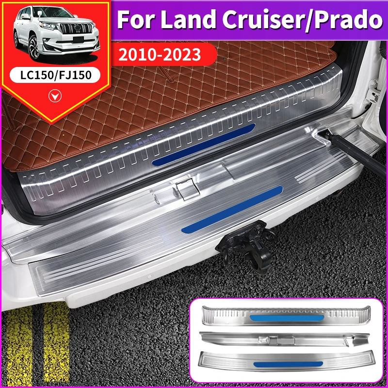 

2010-2022 For Toyota Land Cruiser Prado 150 Threshold Modification Accessories Luggage Tail Door Guard Board Door Protector J15