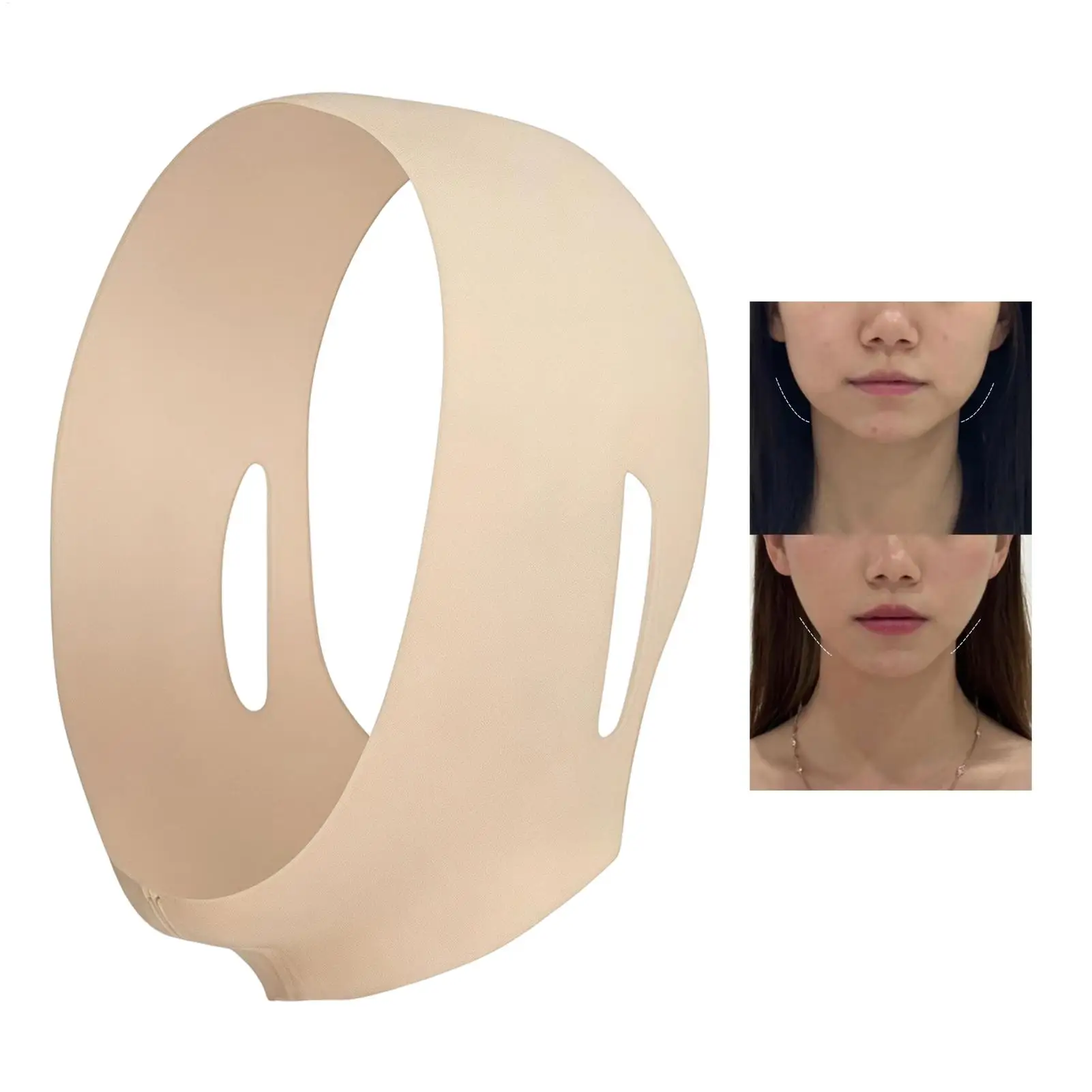 Face Sculpting Wrap Double Chin Strap Reusable Neck Lifting Firming Wraps for Women Girls Mothers Girlfriends Wives Travelers