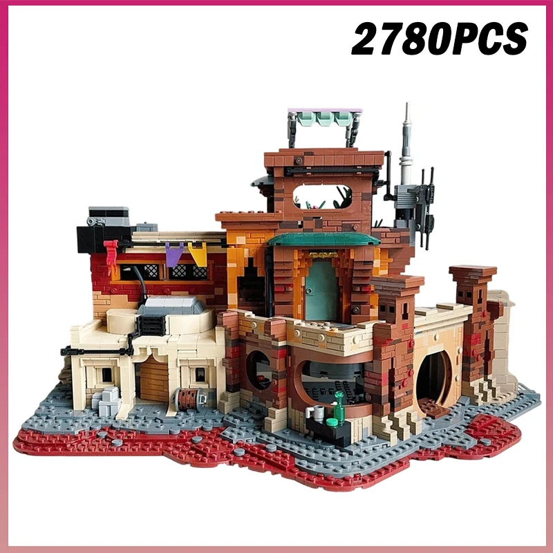 

2780PCS MOC-242992 NEW Space Wars Series City Street View Architecture Model Building Blocks Creative Assembly Bricks Toy Gift