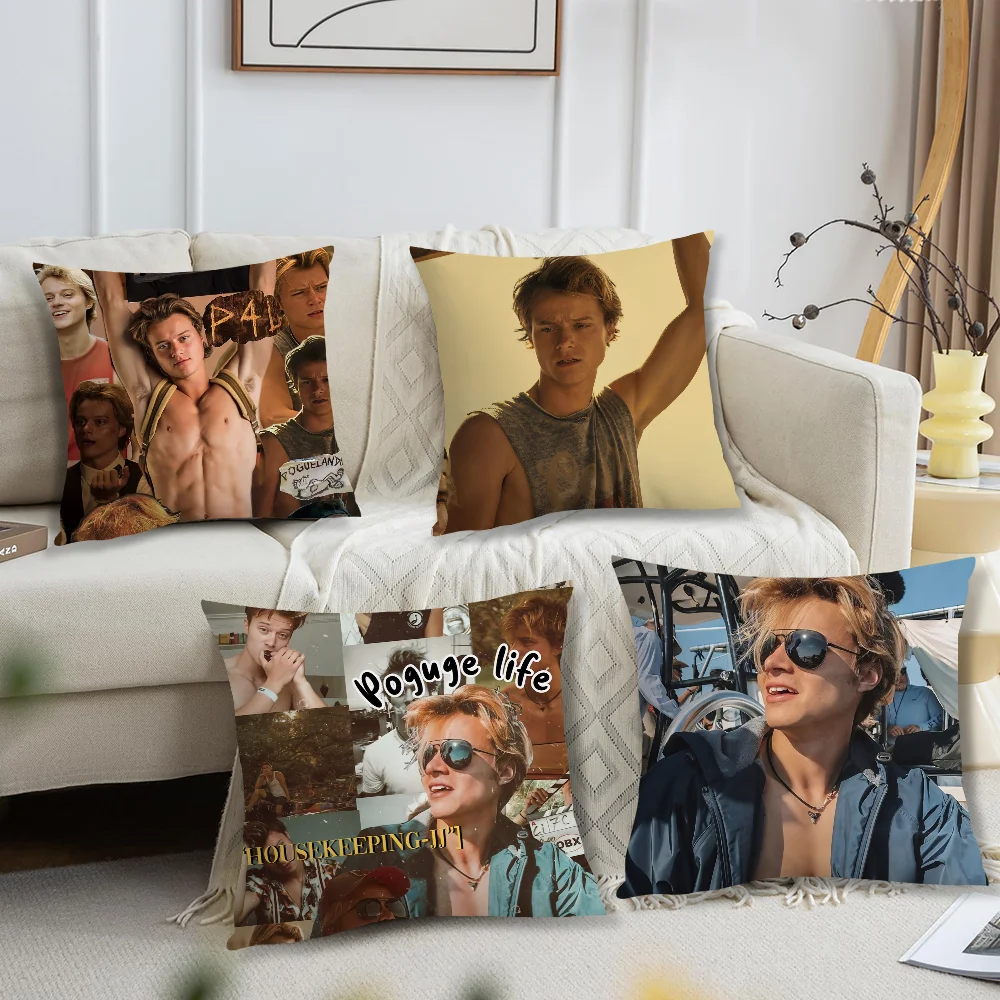 R-Rudy Pankow JJ M-Maybank Pillow Case Sofa Living Room Headboard Bedroom Backrest Cushion Square Cushion Nap Time