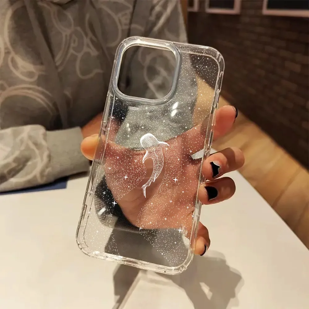 Phone Case For iPhone 17 16 15 14 13 12 11 Pro Air 16E 16Pro Max X XS XR SE2 7 8 Plus Seaside Cowboys Ocean Transparent Cover - náhled 6