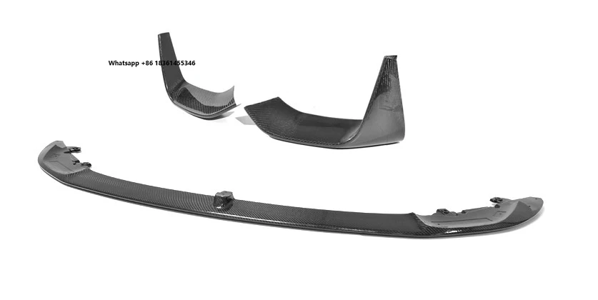 

for F80 F82 F83 M3 M4 MP Type 2015+ Carbon Fiber Front Bumper Lip