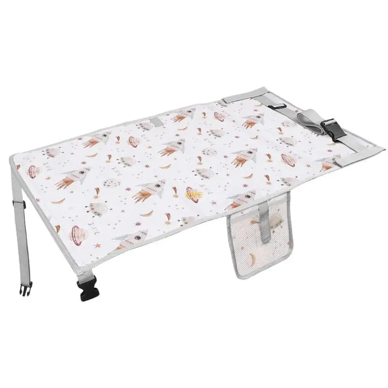 Toddler Plane Travel Essential Extender Cartoon Pattern Foot Hammock for Enhances Comfort and Relaxation