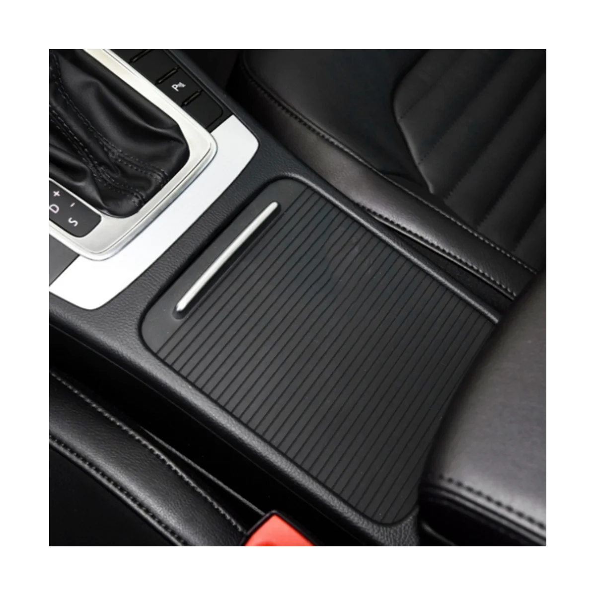 Car Center Console Drink Water Cup Holder Roller Shutter Panel copertura antipolvere per Magotan CC muslimate